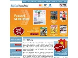 Get $7.50 off bestdealmagazines.com