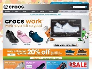 $20 Off crocs.com