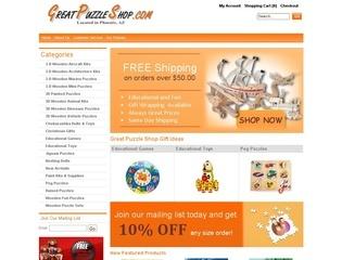 Free Shipping greatpuzzleshop.com